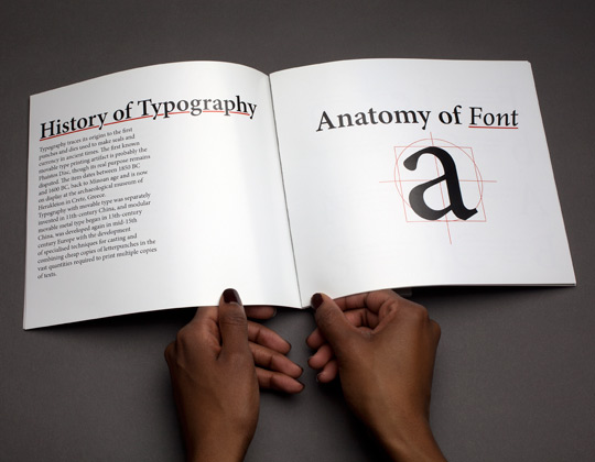 Typography Book Open 2